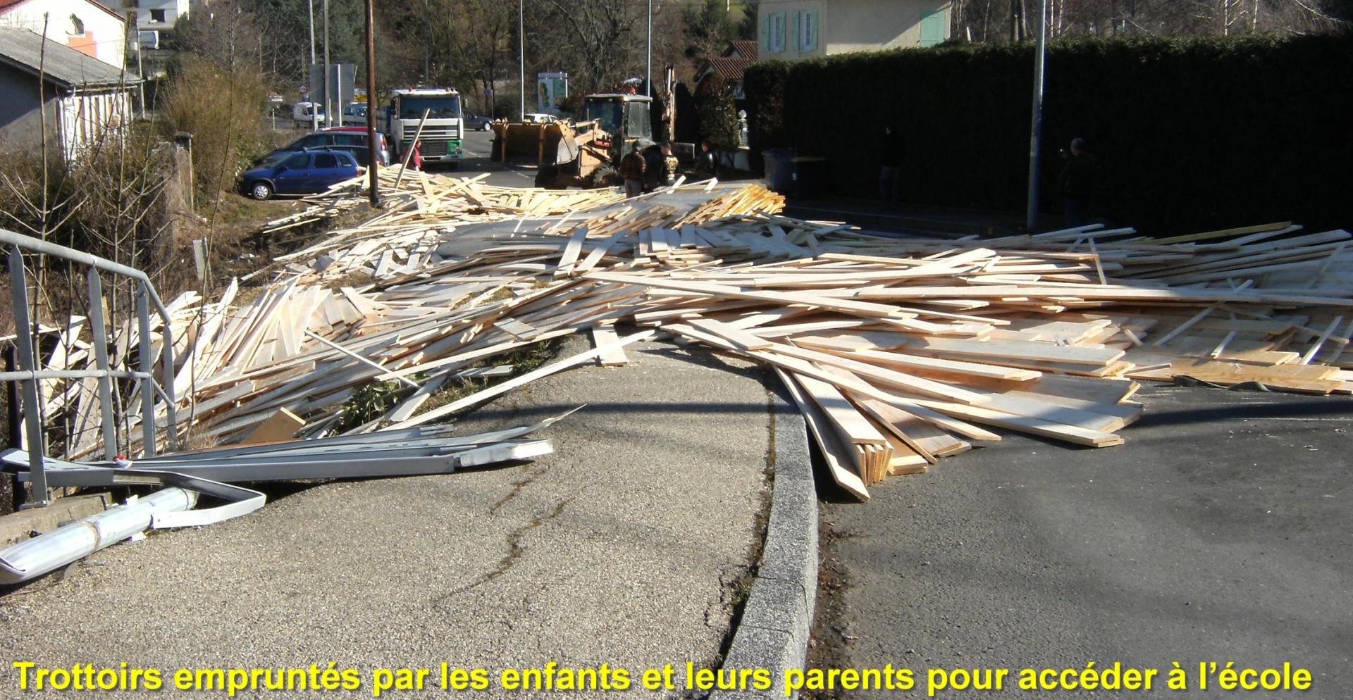 Accident rond point 1