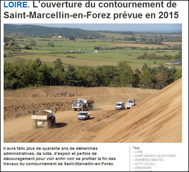 Contournement st marcellin