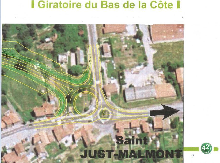 Giratoire du bas de la cote site