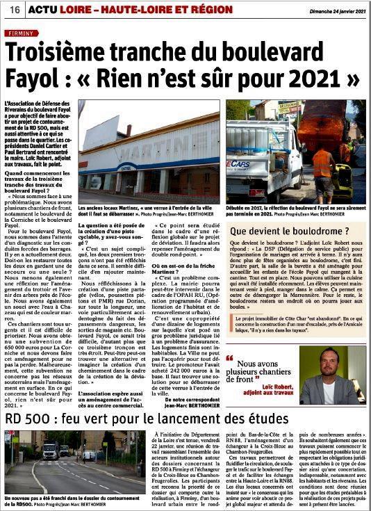 Le progres 24 01 2021