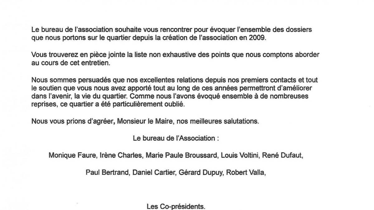 Lettre au maire 01 09 2020