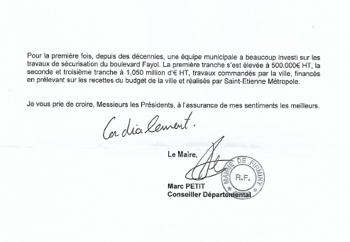 Lettre du maire p 2