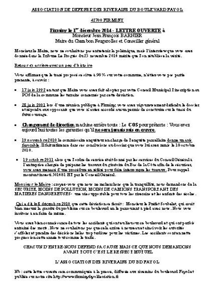 Lettre ouverte au maire du chambon flles 1 12 2014 pdf b